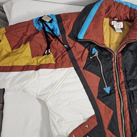 Vintage Otello Pelle Mens Size Small Ski Snowboard Jacket - Picture 6 of 15